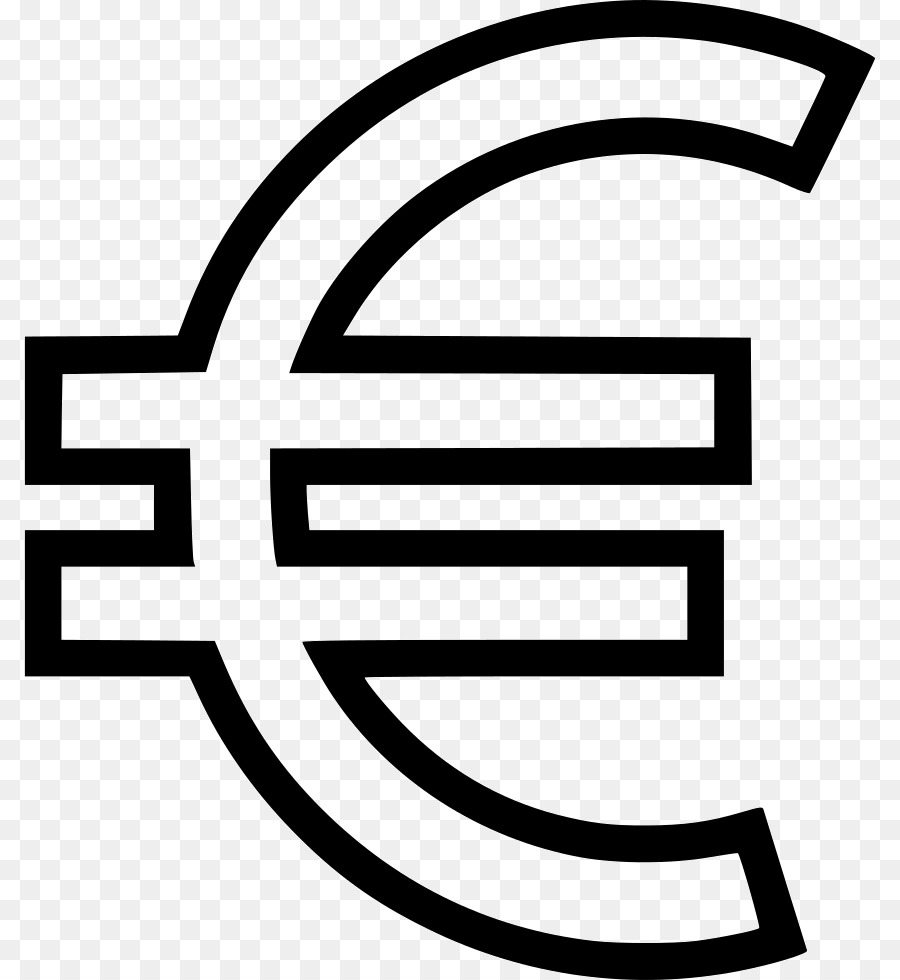 Euro di segno simbolo di Valuta Icone del Computer - Euro