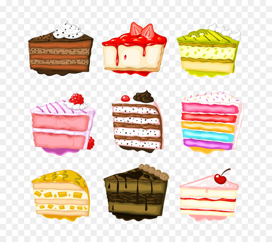 Cupcake bánh Sô cô la Mỹ bánh nướng Xốp đồ họa Véc tơ - bánh sô cô la