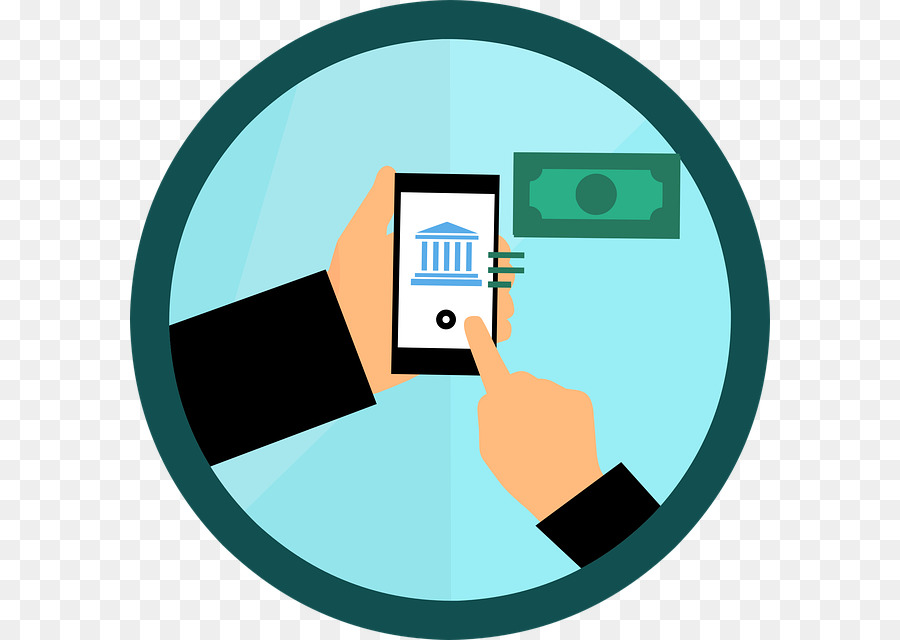 Il trasferimento elettronico di fondi bancari Online Soldi di Pagamento - banca