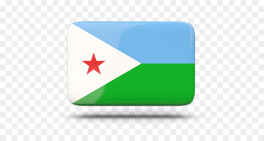Afrika/Dschibuti Flagge von Dschibuti Flagge - Dschibuti Symbol