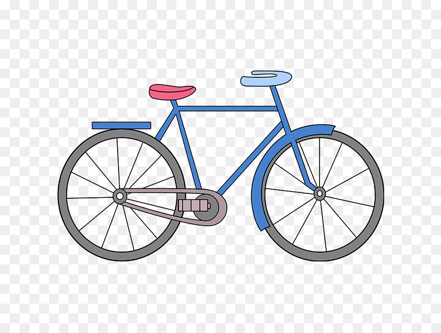 Ibrido bicicletta Tutorial Disegno di Immagine - Bicicletta
