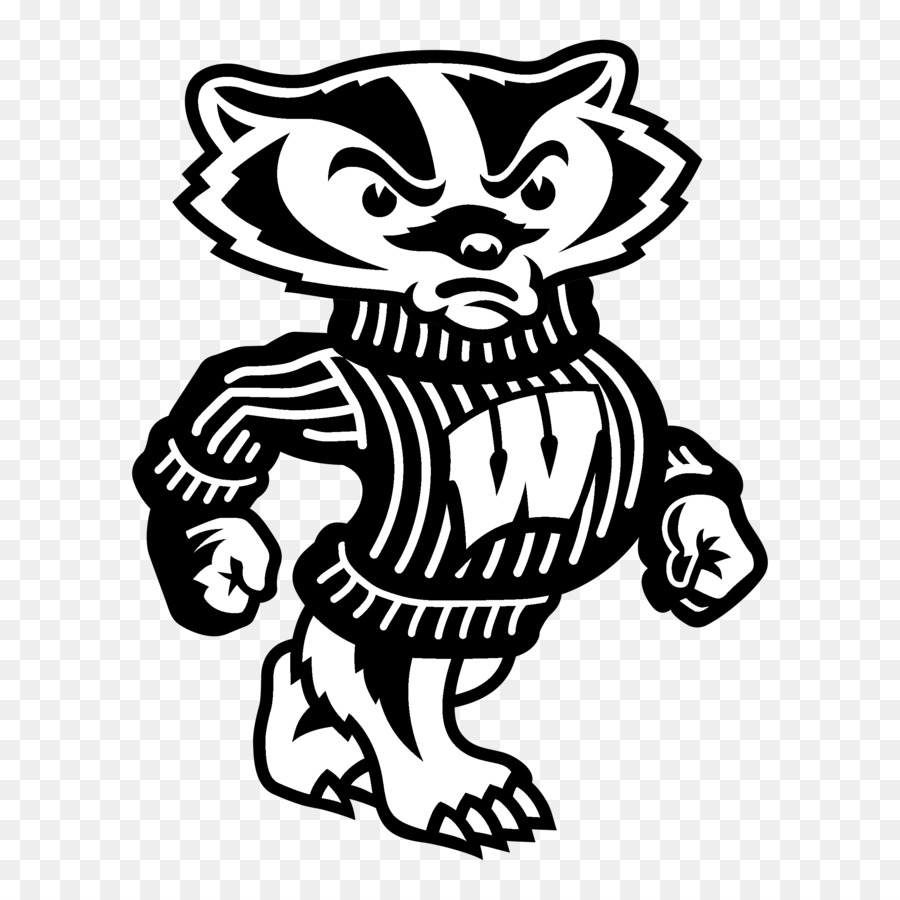 L'università del Wisconsin-Madison, Wisconsin Badgers calcio Wisconsin Badgers softball Bucky Badger Logo - Football americano