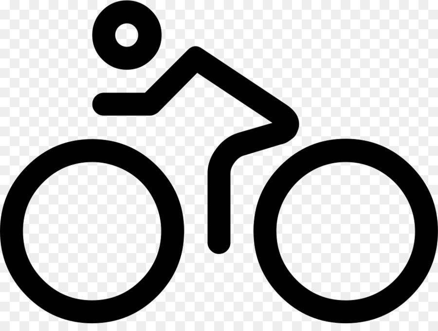 In bicicletta, Icone di Computer grafica Vettoriale Portable Network Graphics - Bicicletta