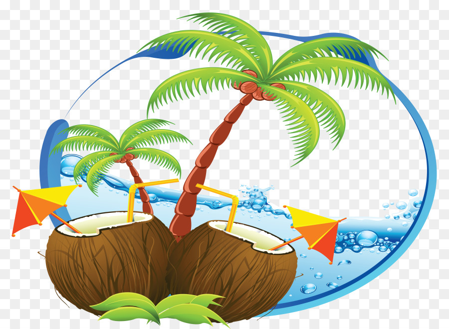 How to draw a COCONUT TREE 🌴 so easy way | নারকেল গাছ অঙ্কন | - YouTube