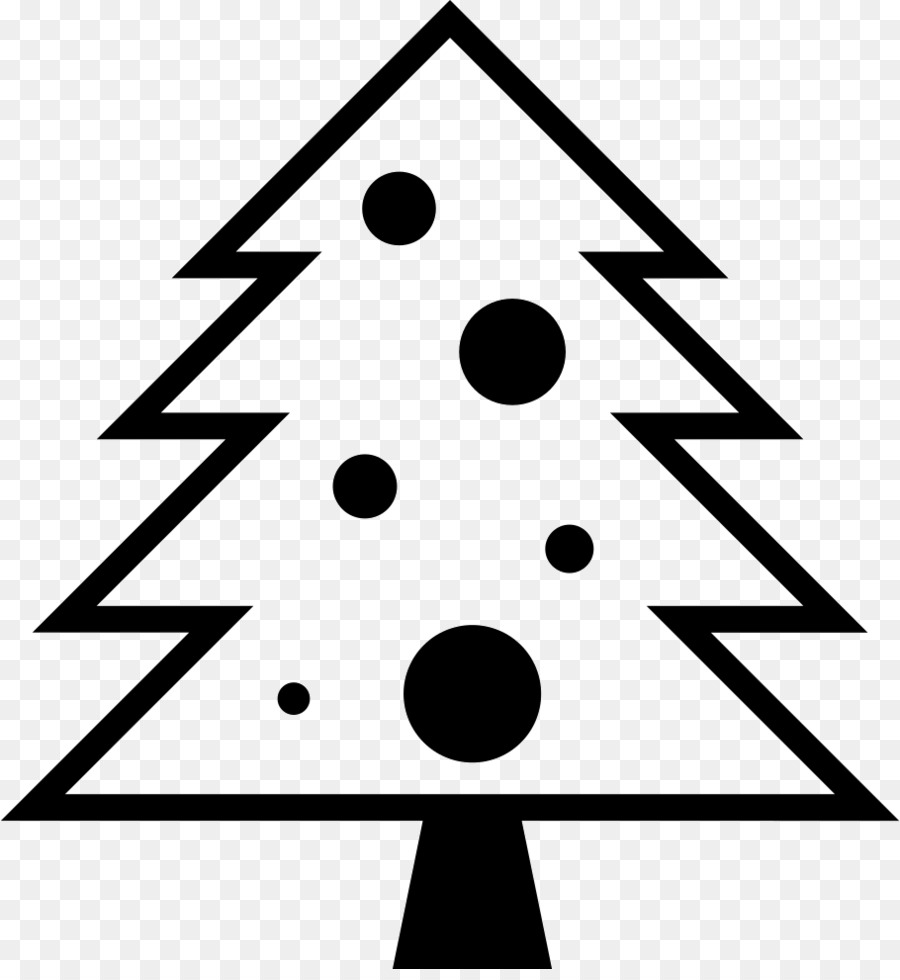 Albero di natale il Giorno di Natale di grafica Vettoriale Illustrazione - albero di natale