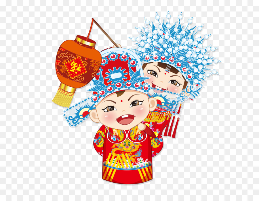 Illustrazione Cinese matrimonio Sposa Sposo - matrimonio