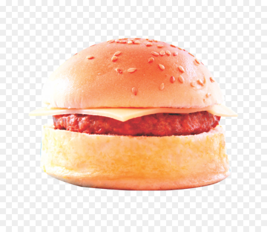 Cheeseburger Hamburger Speck Frühstück - Schinken
