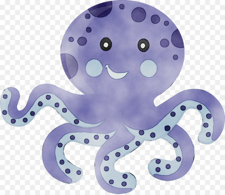 Octopus Cephalopod Lila - 