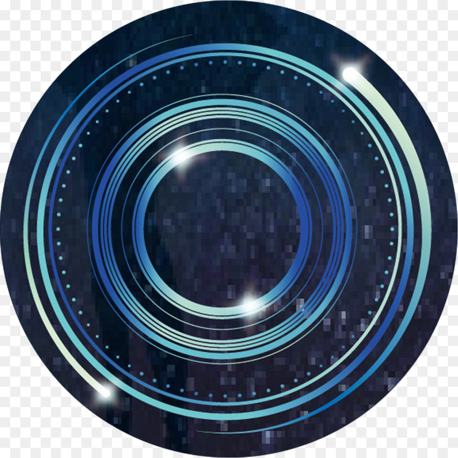 Obiettivo della fotocamera Coprimozzo ruota della Lega di Cobalto blu - bae icona