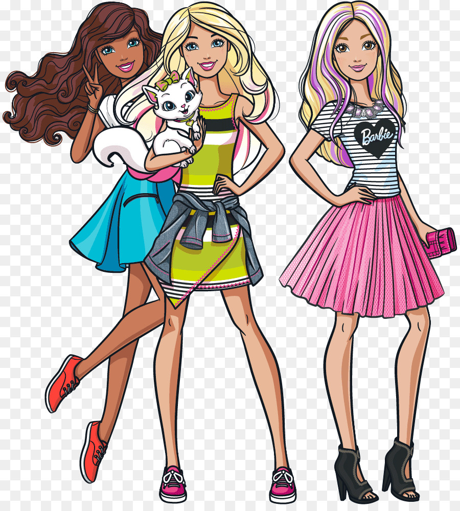 barbie cartoon design