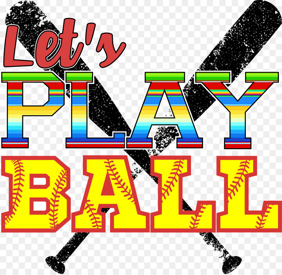Clip-art-Softball-Baseball-Logo Schrift - baseball banner