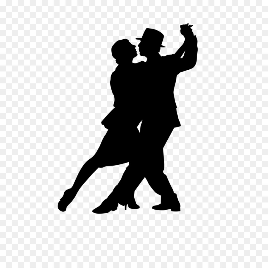 Ballo da sala Tango da ballo Altalena - silhouette