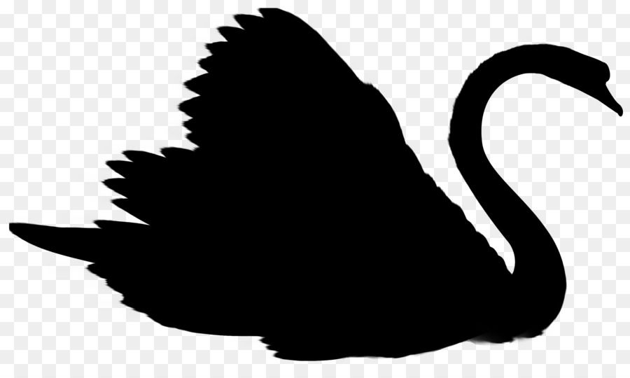 Duck Swans Goose Clip art Silhouette - 