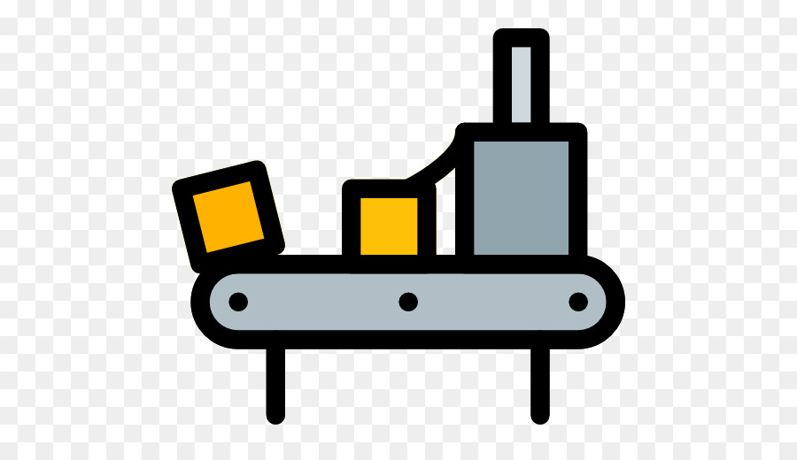 Fließband Industrie Computer Icons Produktionsfertigung - Symbol für das Zusammenbauen
