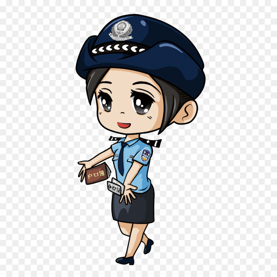 Polizist Öffentliche Sicherheit Bild Volkspolizei der Volksrepublik China - Karikaturmaß