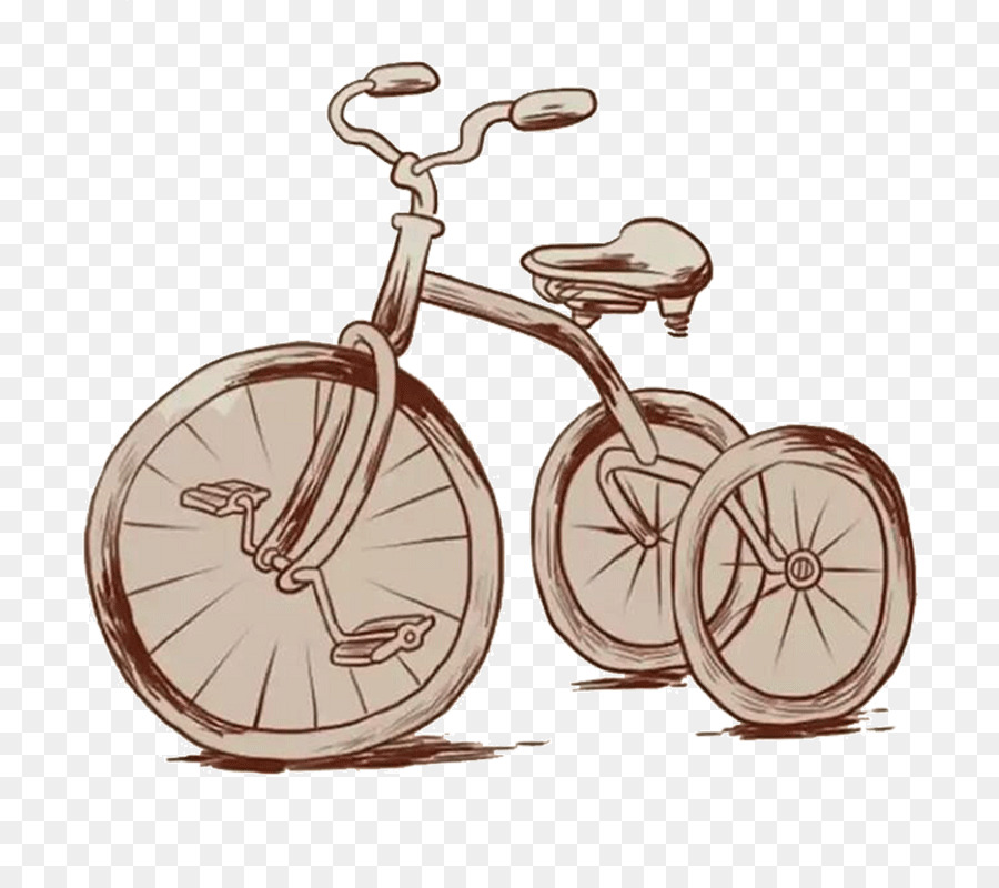 Immagine grafica di rete portatile Scarica Art Child - illustrazione della bicicletta