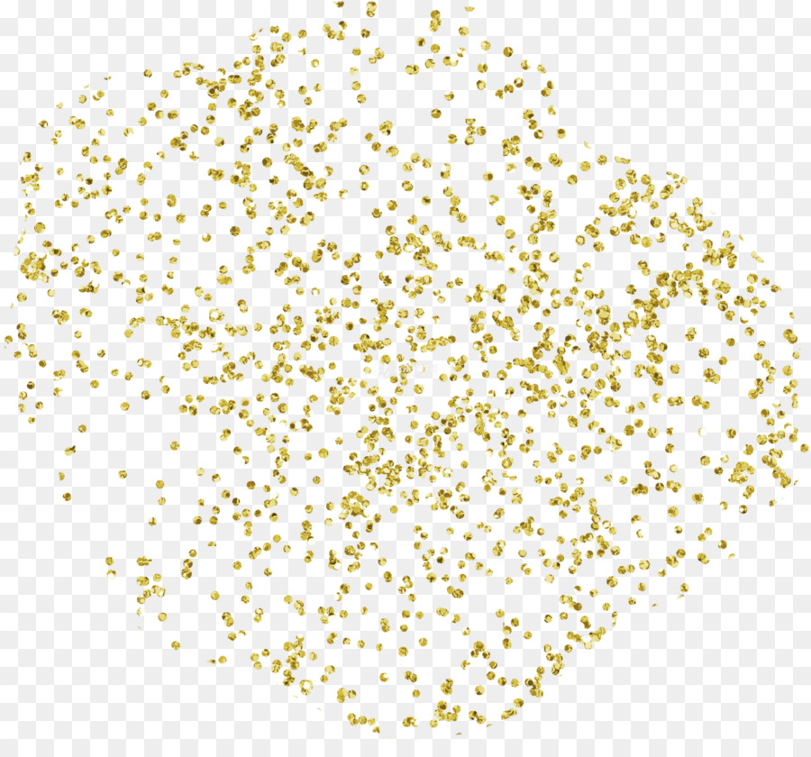 Long lanh Confetti Gold Portable Mạng đồ họa trong suốt - màu nước hạt