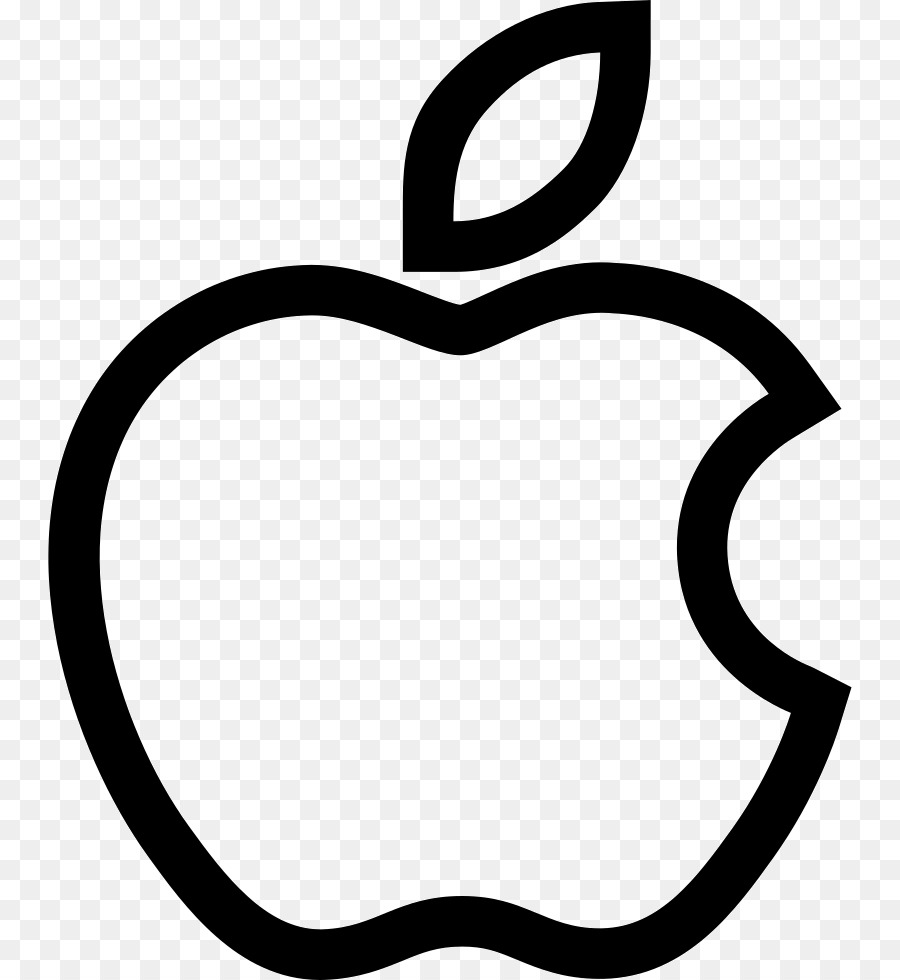 Clip art Line art, Nero, M - pittogramma di apple