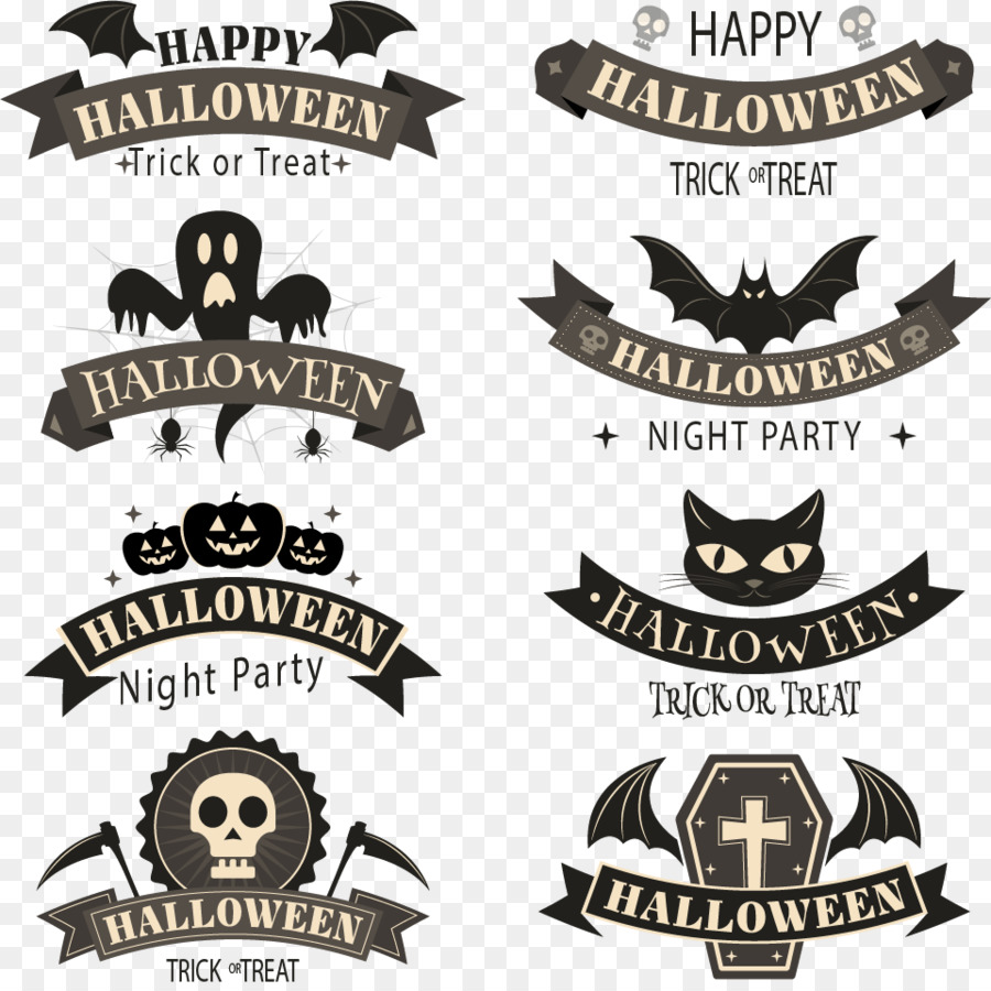 Illustrazione di progettazione di immagine della grafica di vettore di Halloween - banner gratuito