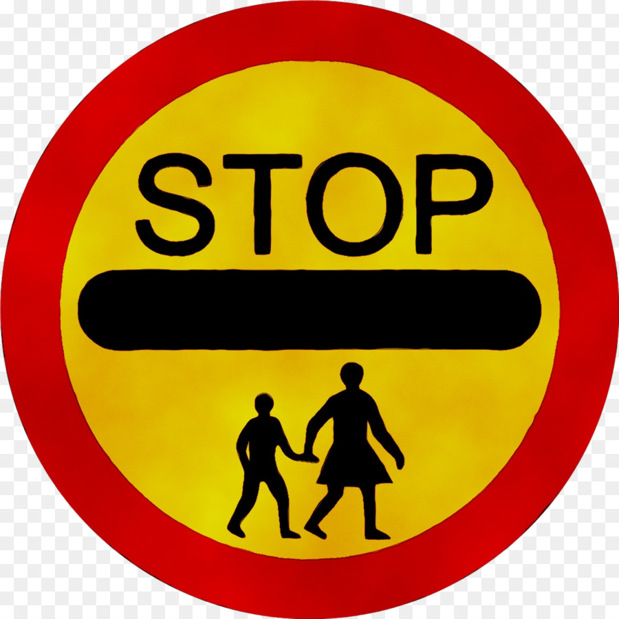 Verkehrszeichen Crossing Guard School Road Stoppschild - 