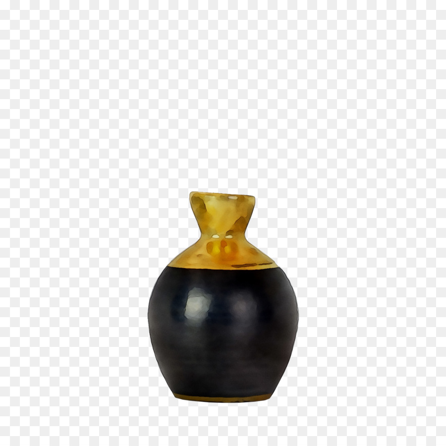 Vase Keramik Glasflasche - 
