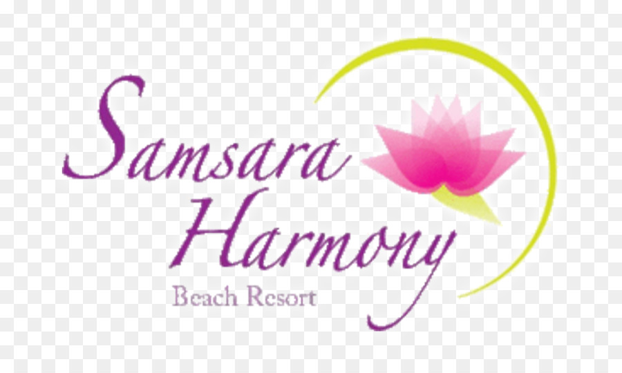 Logo Samsara Harmony Beach Resort - modello sulla spiaggia