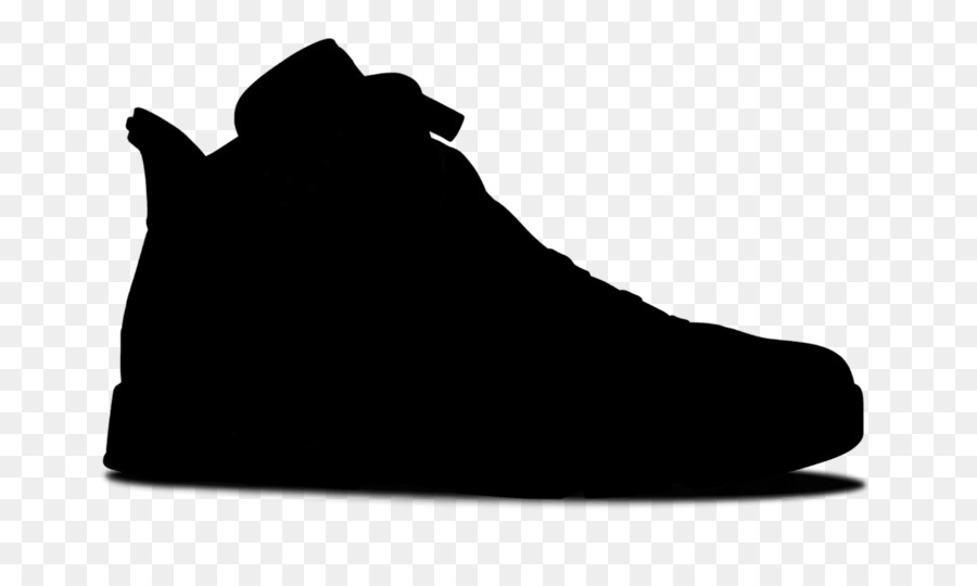 Schuh Walking Font Silhouette Schwarz M - 