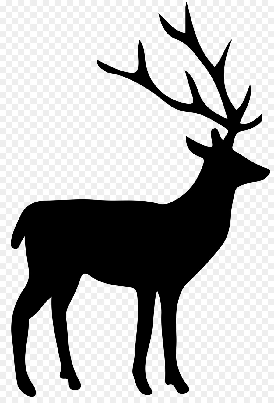 Deer Elch skalierbare Vektorgrafik - 