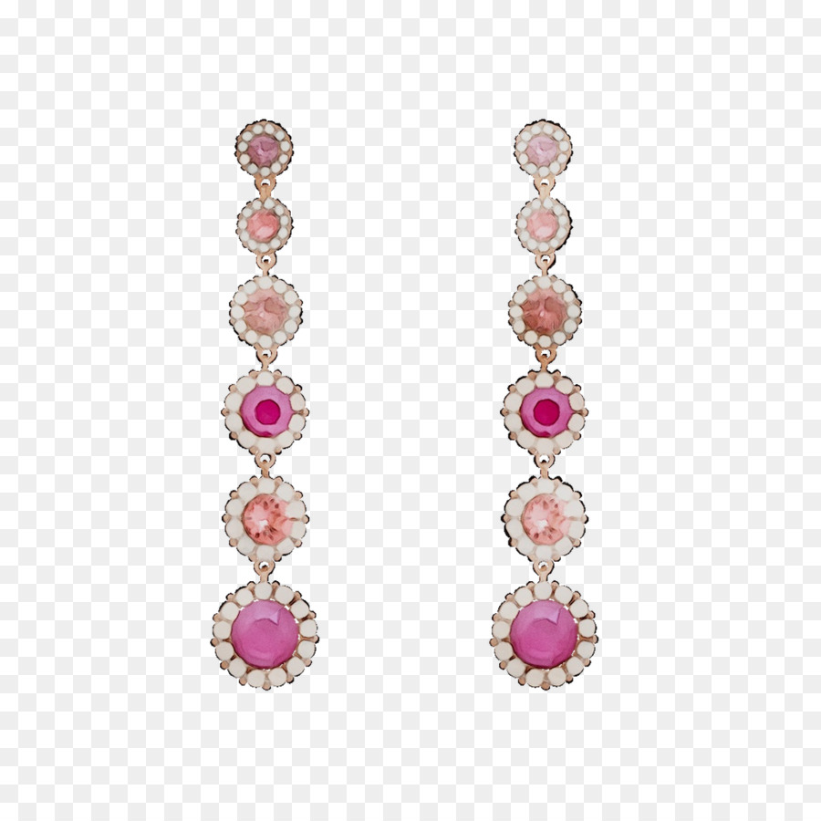 Ohrring Body Jewellery Pink M Körper - 
