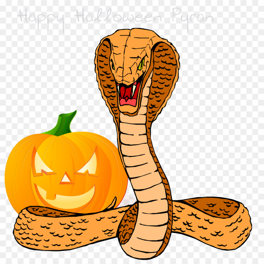 Illustrazione della grafica vettoriale di clipart della cobra del re dei serpenti - Piran