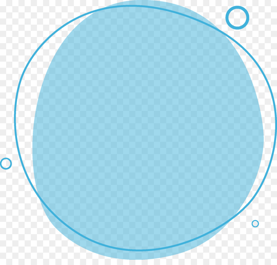 Produkt design Point Circle Schriftart - Türkis Kreis