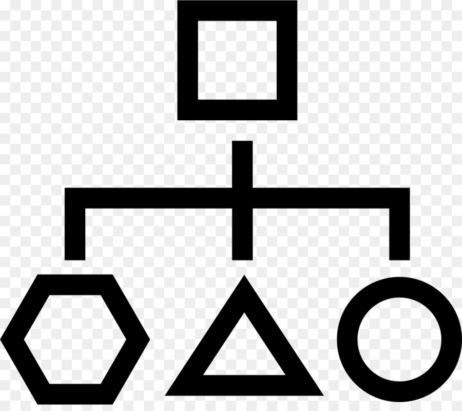 Skalierbare Vektor-Grafik-Computer-Ikonen-Symbol-geometrische Form - Symbol