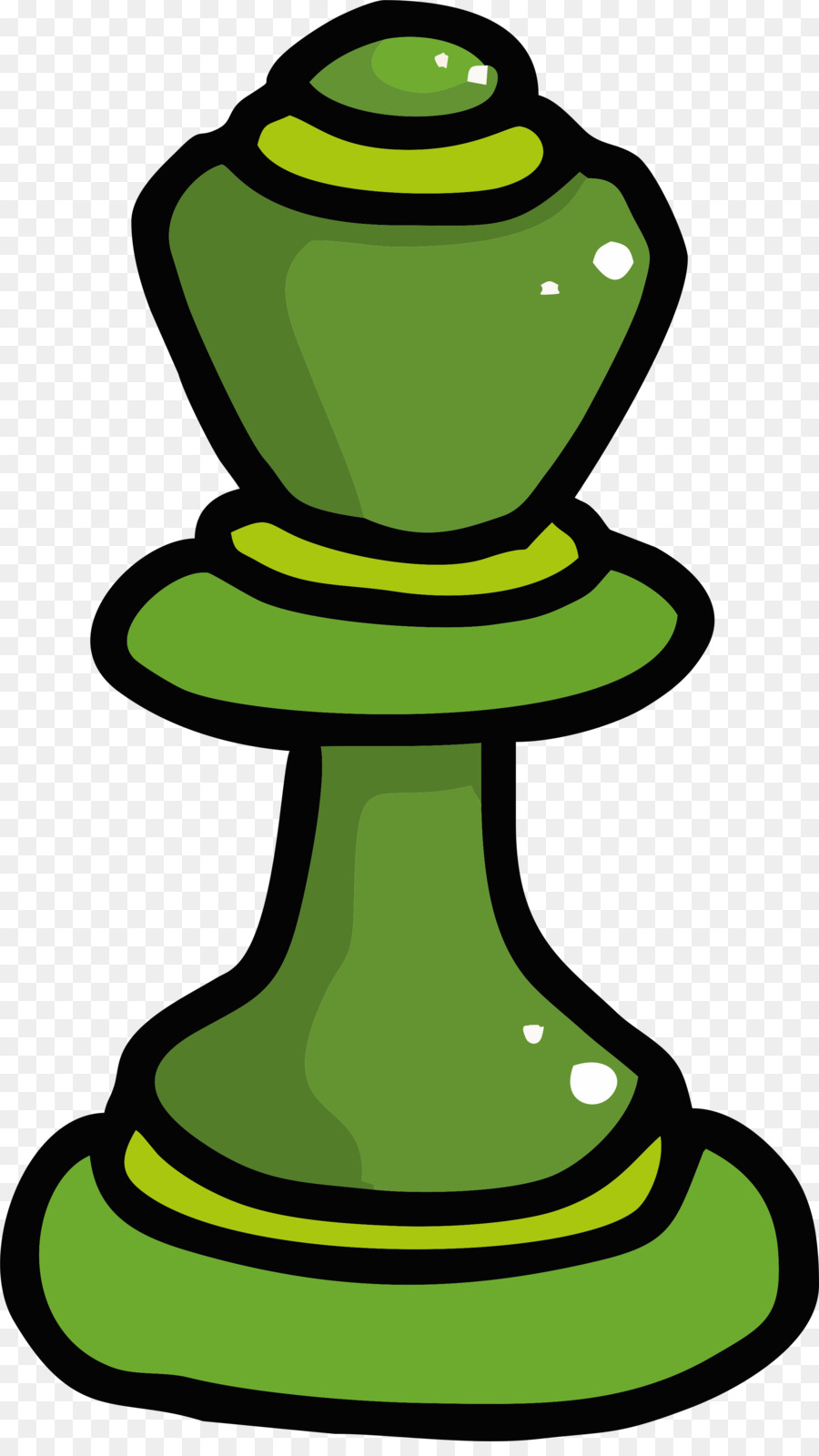 Clip art Linea Verde - re degli scacchi