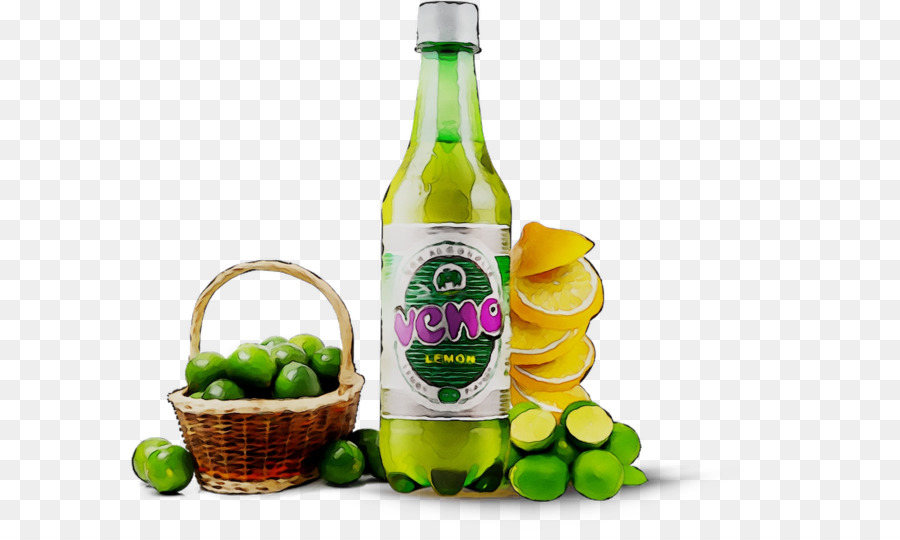 Liquore Bottiglia di vetro Lime Lemon - 