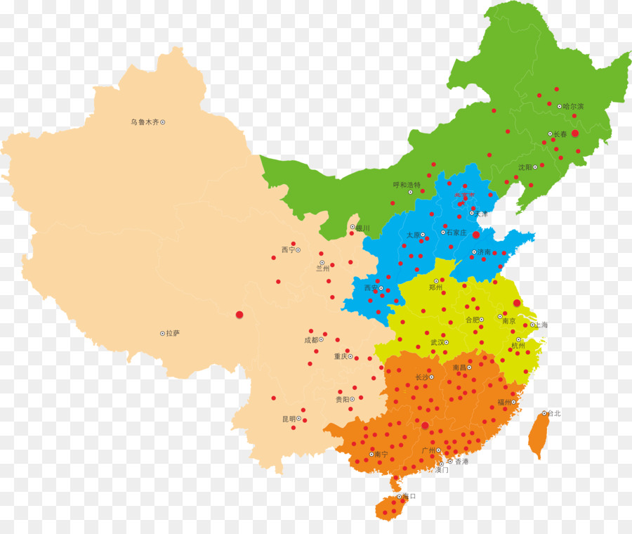 Bandiera della Cina Immagine mappa vuota - mappa cinema