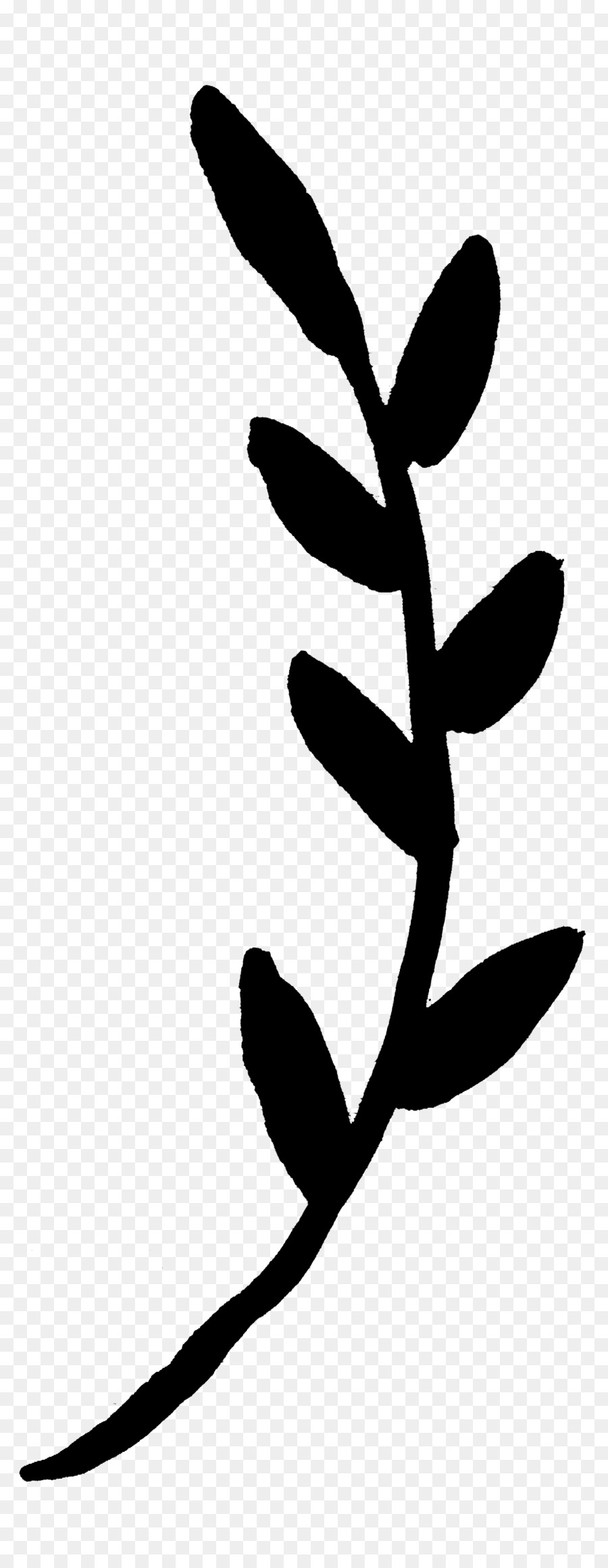 Zweig Pflanzenstamm Blume Blatt ClipArt - 