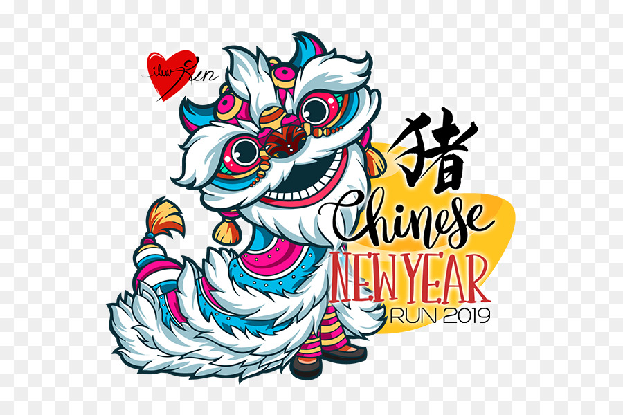 Festa di ballo di Capodanno cinese Lion Festival - il nuovo anno cinese
