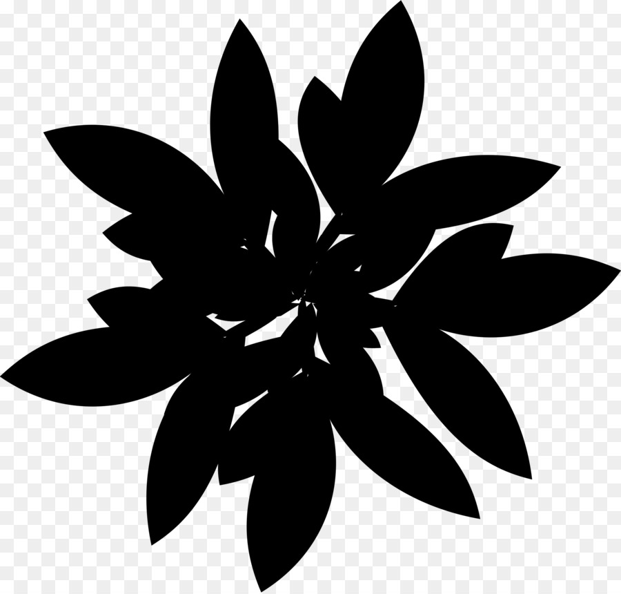 Muster-Symmetrie-Linie Blatt-blühende Pflanze - 