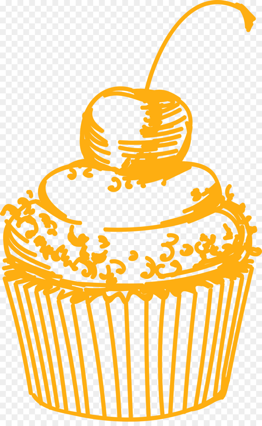 Cupcake tráng miệng thực phẩm - bánh filigree