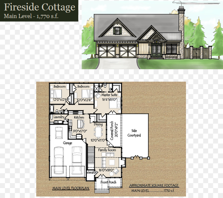 Planimetria House Architecture Design Cottage - casa
