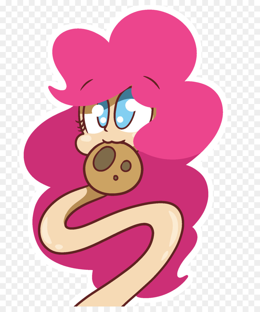 Minh họa Clip động vật có vú Heart Pink M - 