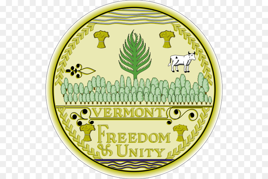 Vermont Republic Washington Seal of Vermont Stato degli Stati Uniti - 