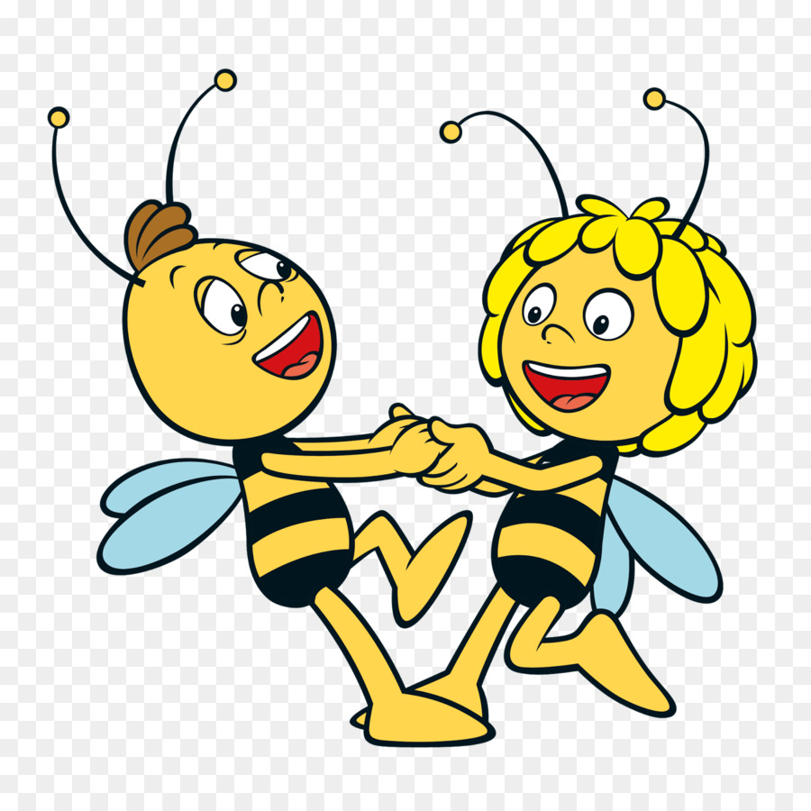 Honigbiene Maya die Biene Willy Insect - Biene