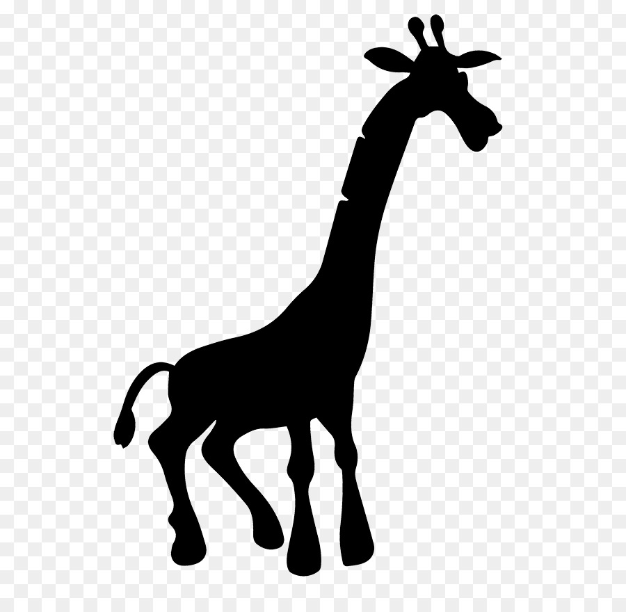 Giraffen-Mustang Black & White - M-Ziegen-Packtier - 