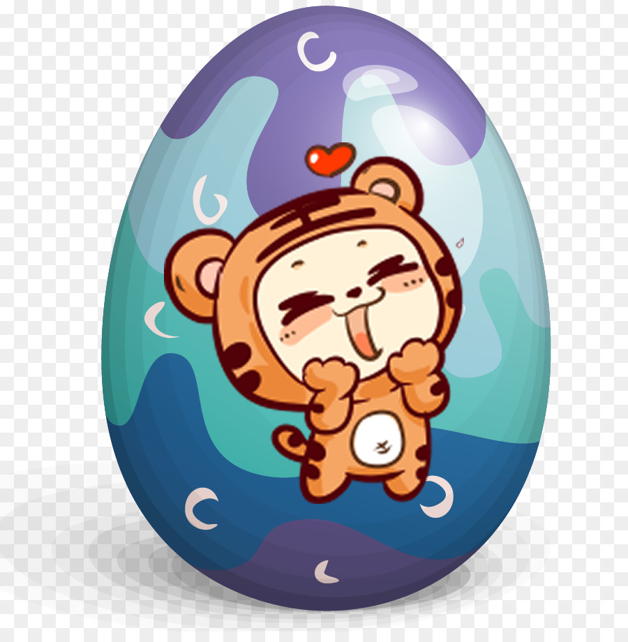 ClipArt portatile di rete grafica di disegno dell'uovo di Pasqua - 