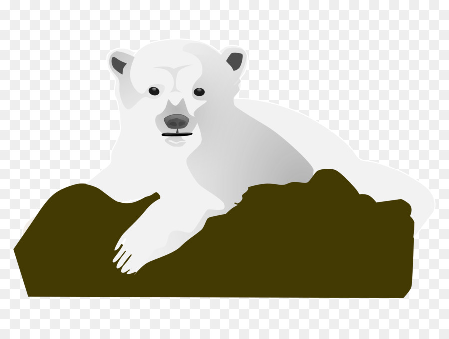 Orso polare, panda Gigante Clip art grafica Vettoriale - Orso polare