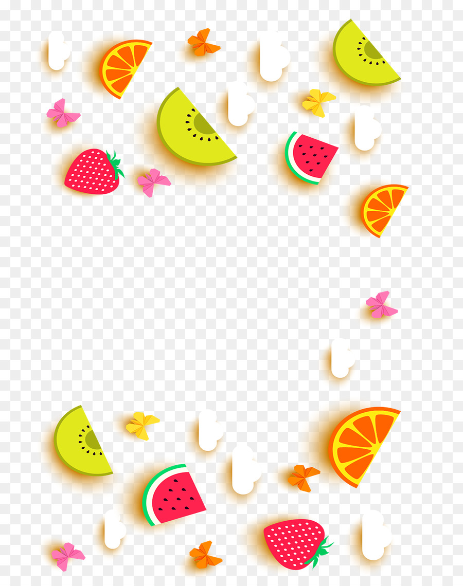 Grafica vettoriale di grafica di rete portatile di progettazione di poster - frutta ornamentale