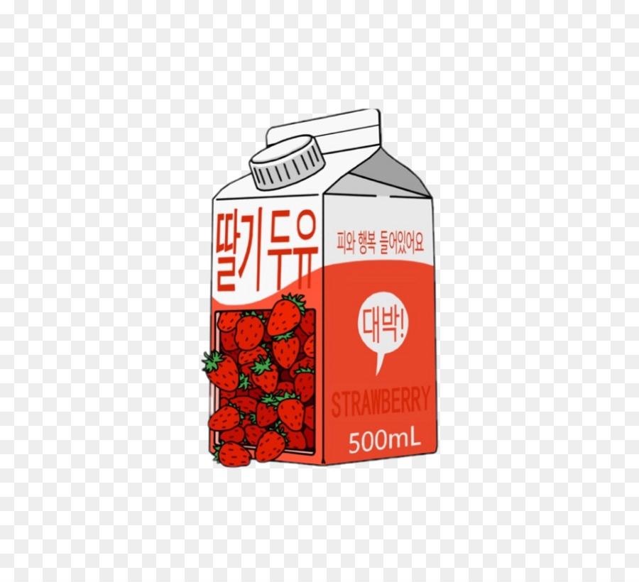 Milchshake Aromatisierte Milch Erdbeer Sojamilch - BTS Zeichensymbol