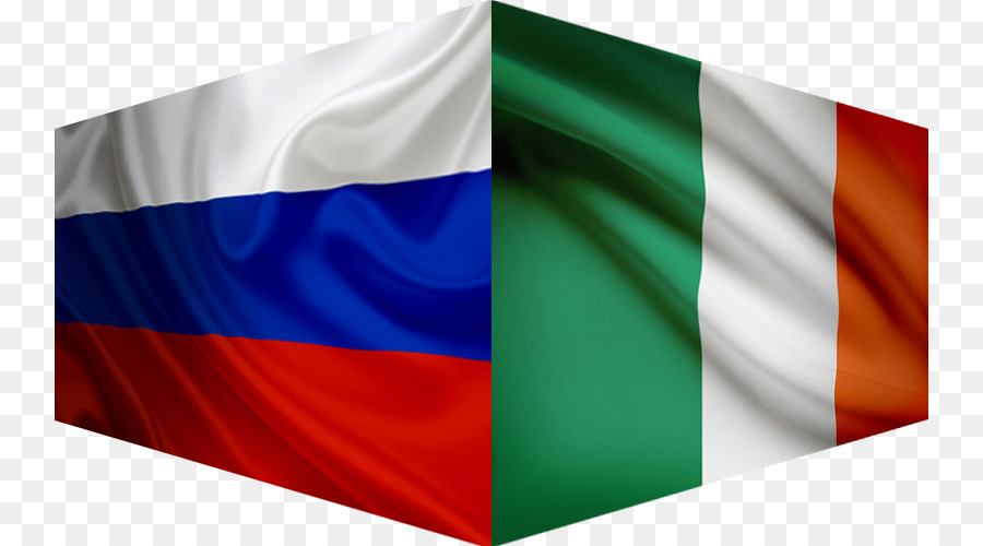 Republik Irland Flagge von Russland Flagge von Irland - Russland