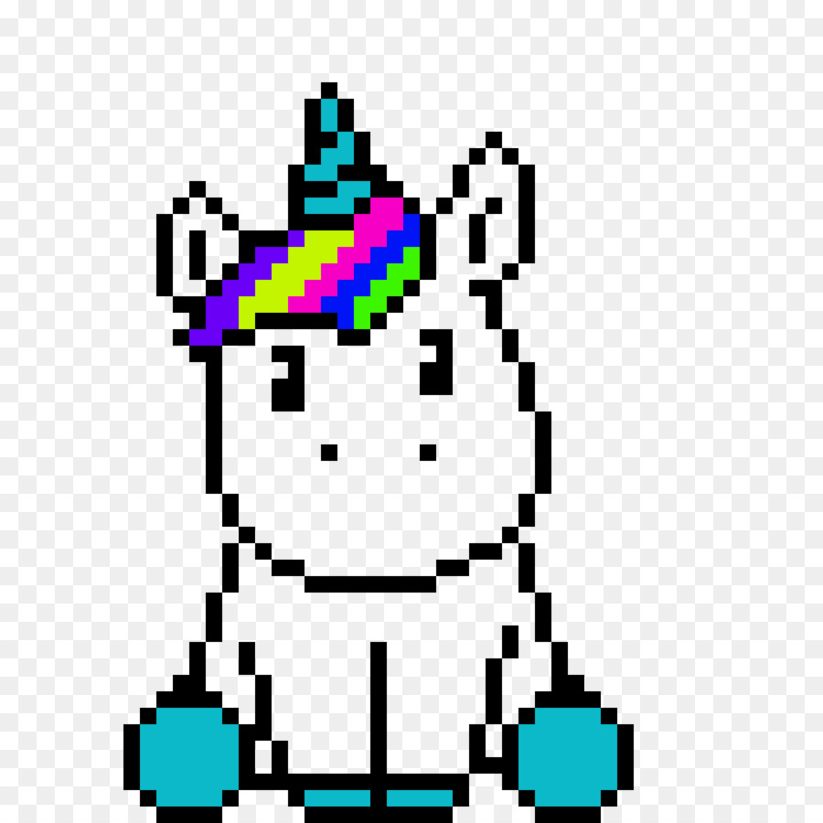 Pixel Art Unicorn.